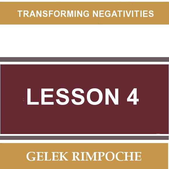 Lesson 4: Transforming Negativities