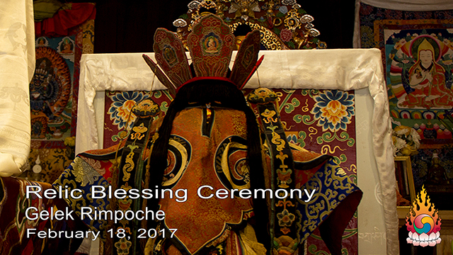 Relic Blessing Ceremony