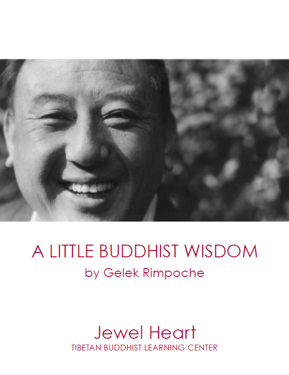 A Little Buddhist Wisdom