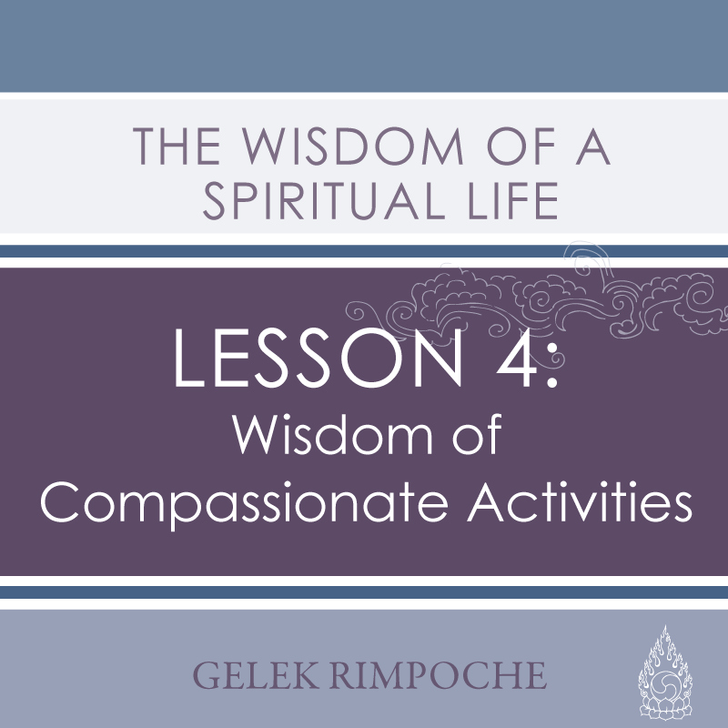 Wisdom in Compassionate Activities
