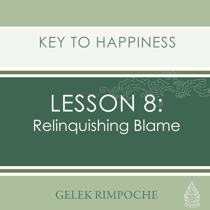 Relinquishing Blame