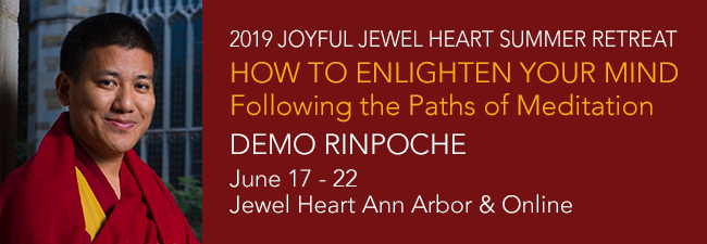 Jewel Heart Joyful Summer Retreat with Demo Rinpoche